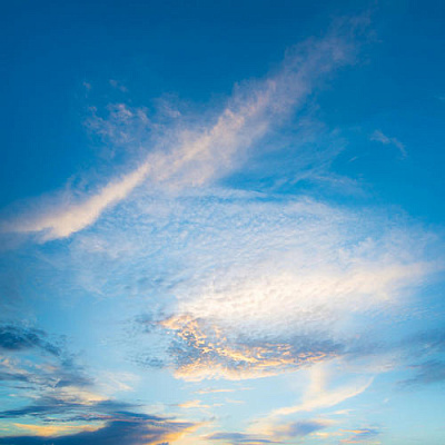 Картина Воздушные облака - Природа 