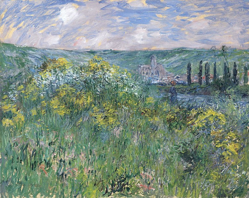 Картина Пейзаж возле Ветёя - Моне Клод 