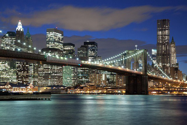 Картина Бруклинский мост 6 - Город 