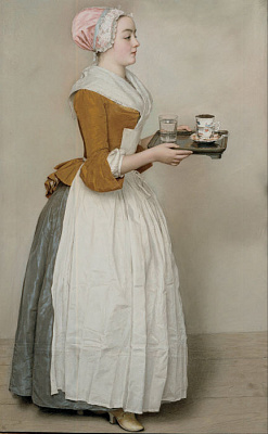 Картина Жан Етьєн Ліотар - Шоколадниця - Відомі 