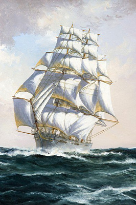 Картина Назустріч пригод - Кораблі 