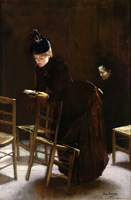 Картина Молящаяся женщина 2 - Беро Жан 
