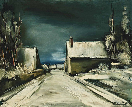 Улица в снегу 2