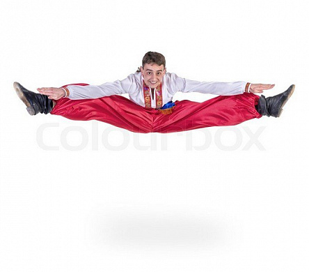 Казак в гопаке