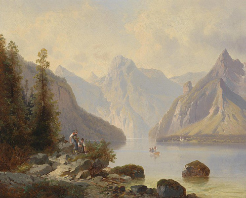 Картина Ранок у горах - Картини для офісу 