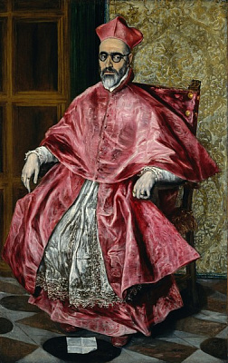 Картина Портрет кардинала (дон Фернандо Ніньо де Гевара) - Ель Греко 