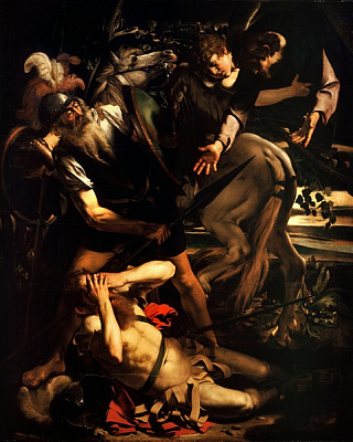 Картина Преображение Святого Павла - Караваджо Микеланджело  