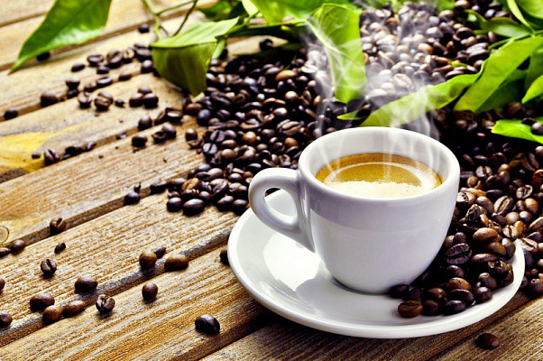 Картина Зеленый кофе - Еда-напитки 