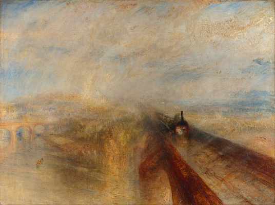 Картина Дощ, пара та швидкість - Тернер Вільям 