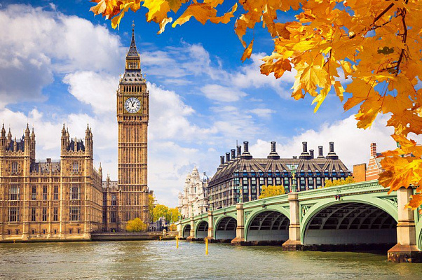 Картина Осенний Лондон - Город 