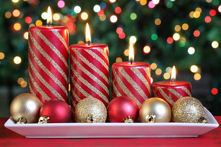Свічки на Новий рік