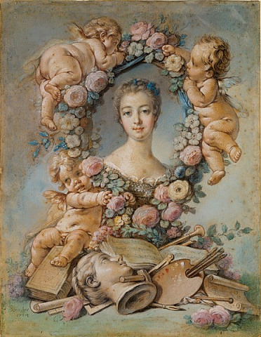 Портрет маркизы де Помпадур