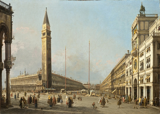 Картина Площадь Святого Марка - Каналетто 