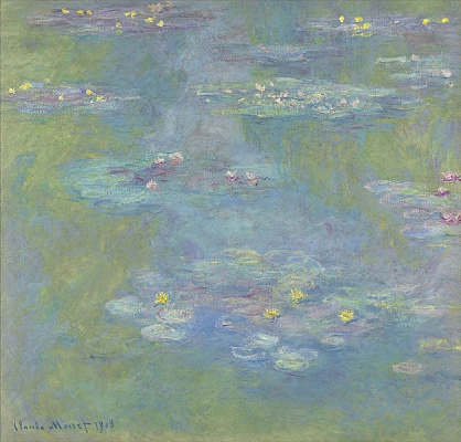 Картина Водяные лилии 13 - Моне Клод 