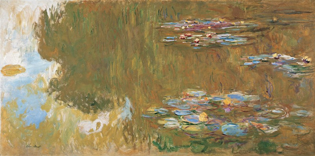 Картина Водяные лилии 21 - Моне Клод 