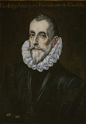Картина Портрет Родриго Арсе де Васкеса - Эль Греко 