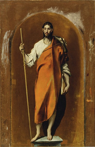 Св.Апостол Иаков в образе паломника