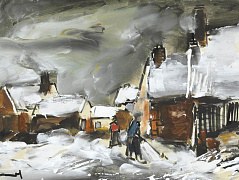 Деревня в снегу 2