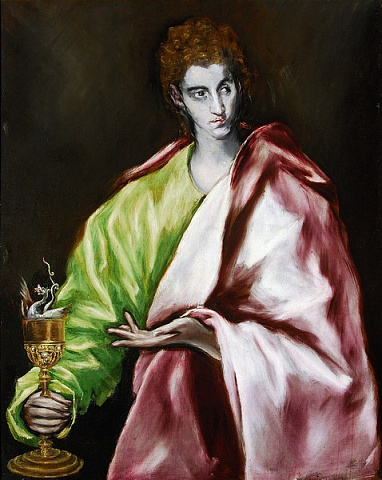 Св.Иоанн Евангелист (Толедо, Музей Эль Греко)