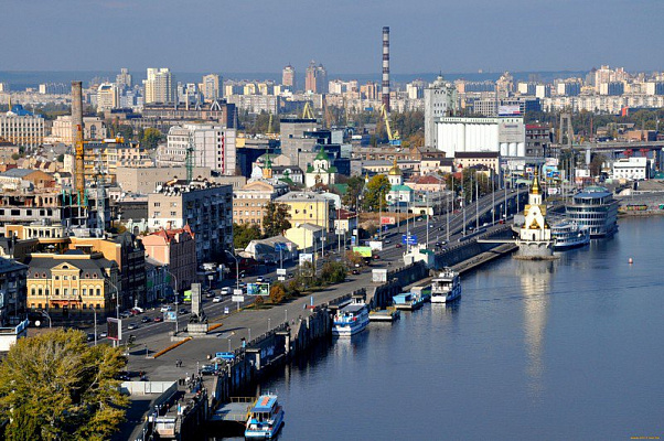 Картина Вид Киева 2 - Город 