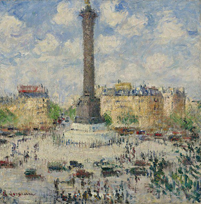 Картина Площадь Бастилии 2 - Луазо Густав 