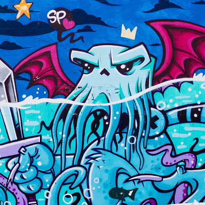 Картина Підводне чудовисько - Різне 