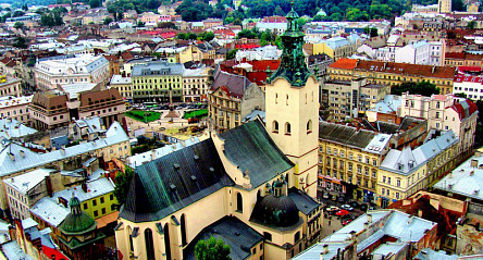 Крыши старого Львова