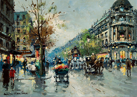 Вечерний Париж