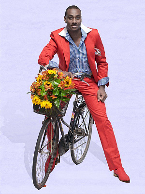 Картина Стильний велосипедист - Чоловічі сучасні 