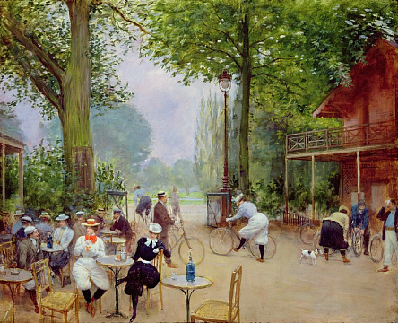 Котедж велосипедистів у Булонському лісі