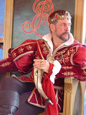 Картина Король з рогом вина - Чоловічі старовинні 