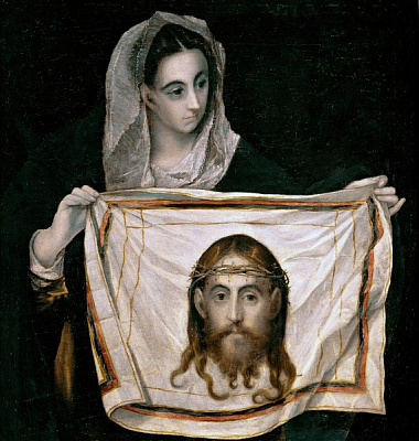 Картина Св.Вероника с платом - Эль Греко 