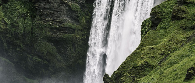 Картина Сила водопада - Природа 