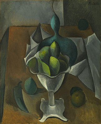 Картина Тарелка с фруктами - Пикассо Пабло 