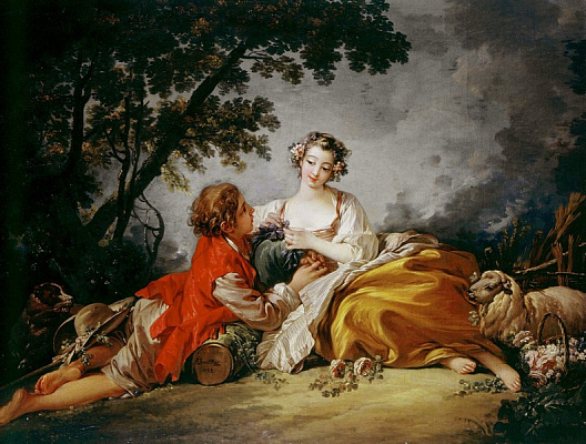 Картина Пастораль (Версаль) - Буше Франсуа 