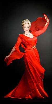 Картина червоне плаття_2 - Жіночі сучасні 