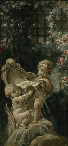 Панно салон Демарто. Джерело