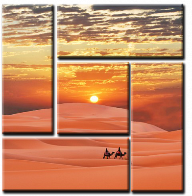 Картина Пустеля 2 - З п'яти частин 