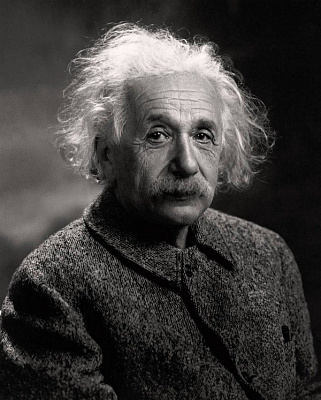Картина Альберт Ейнштейн 3 - Чорно-біле 