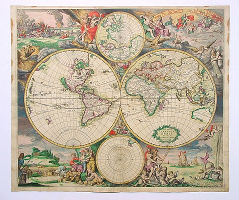 Картина Карта мира 11 - Карты на стену 
