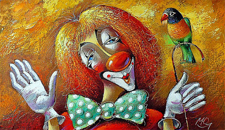 клоун портрет