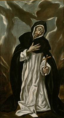 Картина Св.Доминик - Эль Греко 