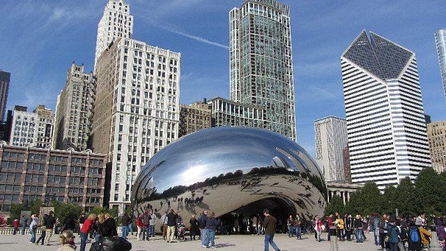 Картина Достопримечательности Чикаго - Город 