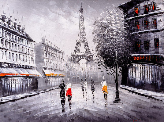 Картина Паризька вулиця 2 - CYC 
