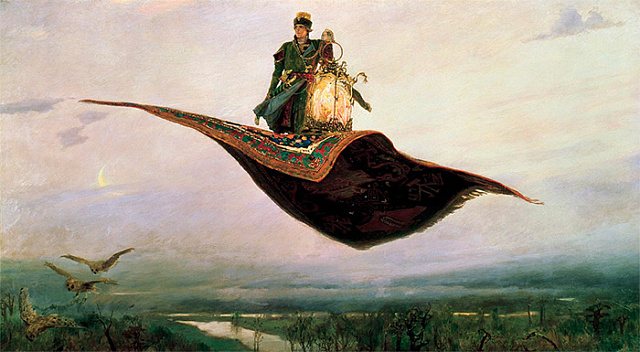 Картина Ковер самолет - Васнецов Виктор 