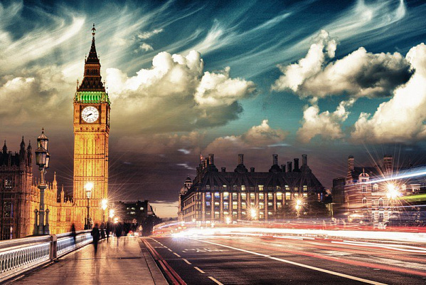 Картина Движение Лондона - Город 