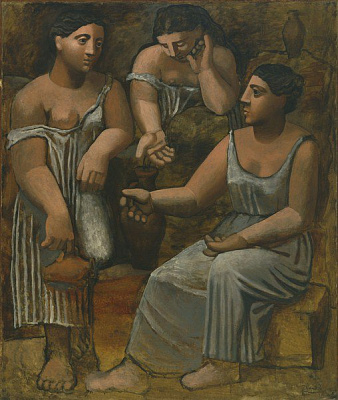 Картина Три женщины весной - Пикассо Пабло 