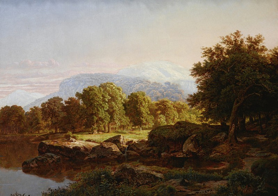 Картина Літній пейзаж - Річардс Вільям Трост 