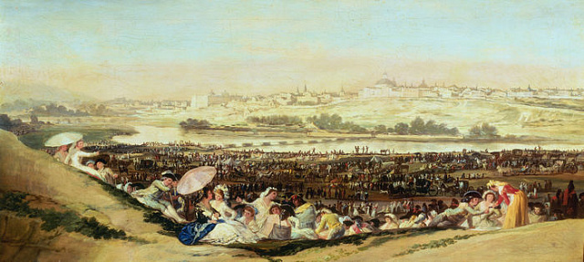 Картина Народне гуляння в день св.Ісидора - Гоя Франсіско 