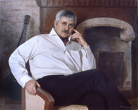 Сидя у камина